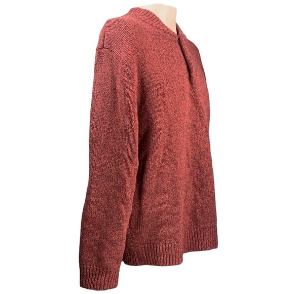 L.L. Bean Lambswool Sweater Large Coastal Preppy New England Chic Quiet Quality - Picture 3 of 9